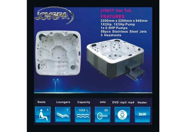 Гидромассажный спа-бассейн Joy Spa JY 8017