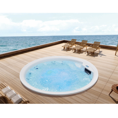 Круглый гидромассажный спа бассейн Mexda WS-P001 Круглый гидромассажный спа бассейн Mexda WS-P001